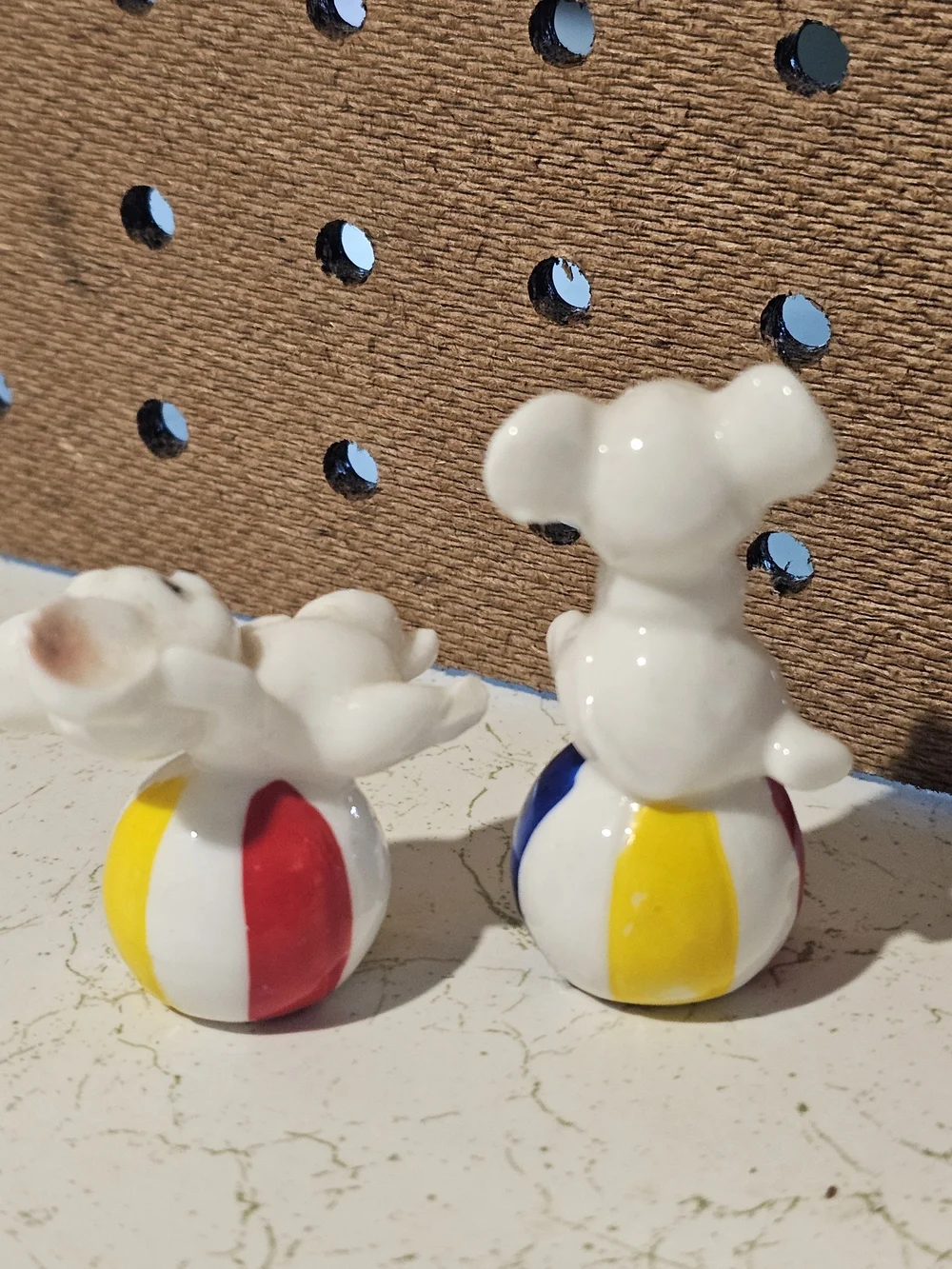 Cute Porcelain Mouse Figurines